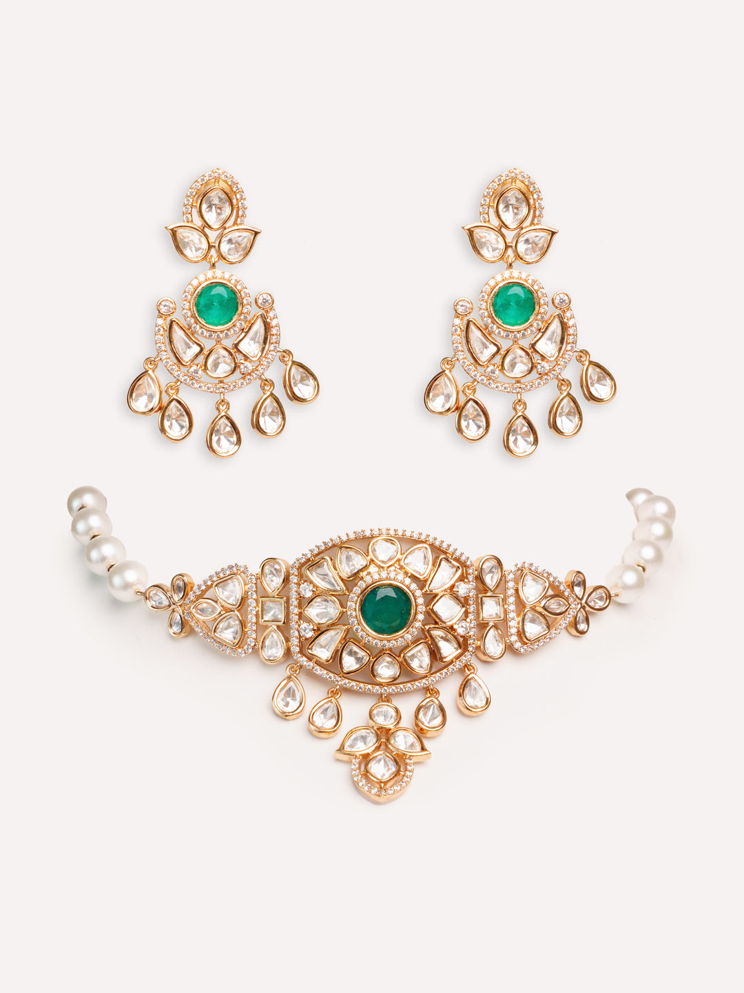 Sindoori Kundan Choker