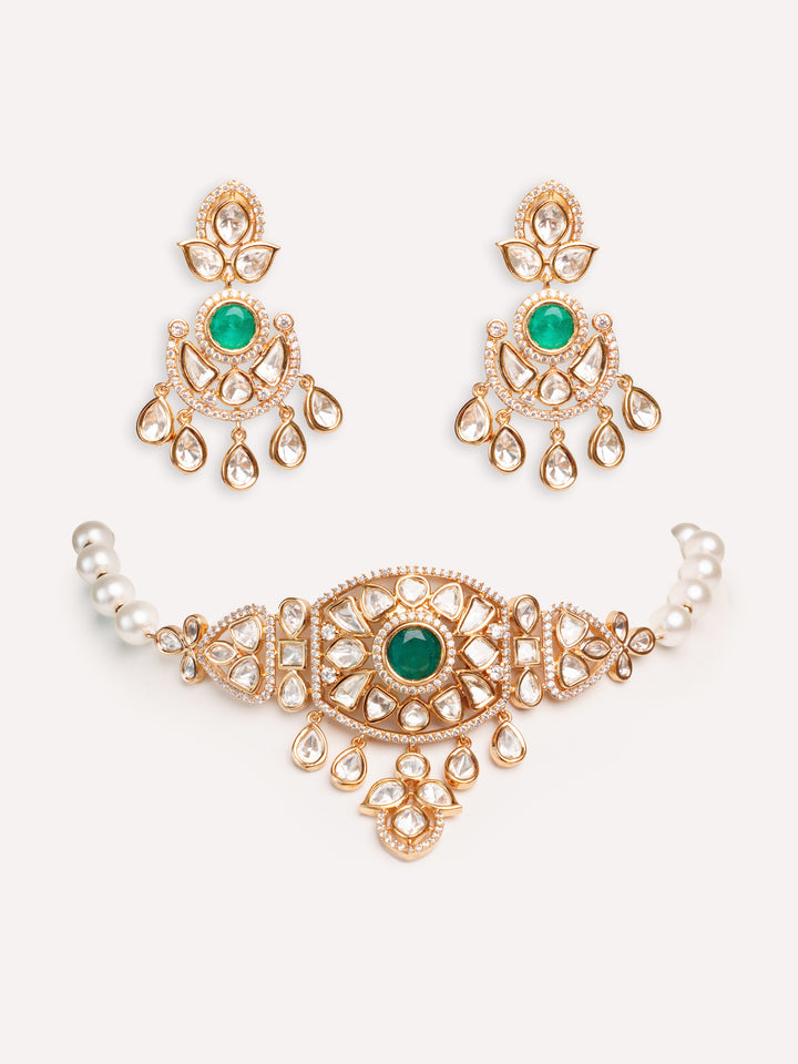 Sindoori Kundan Choker