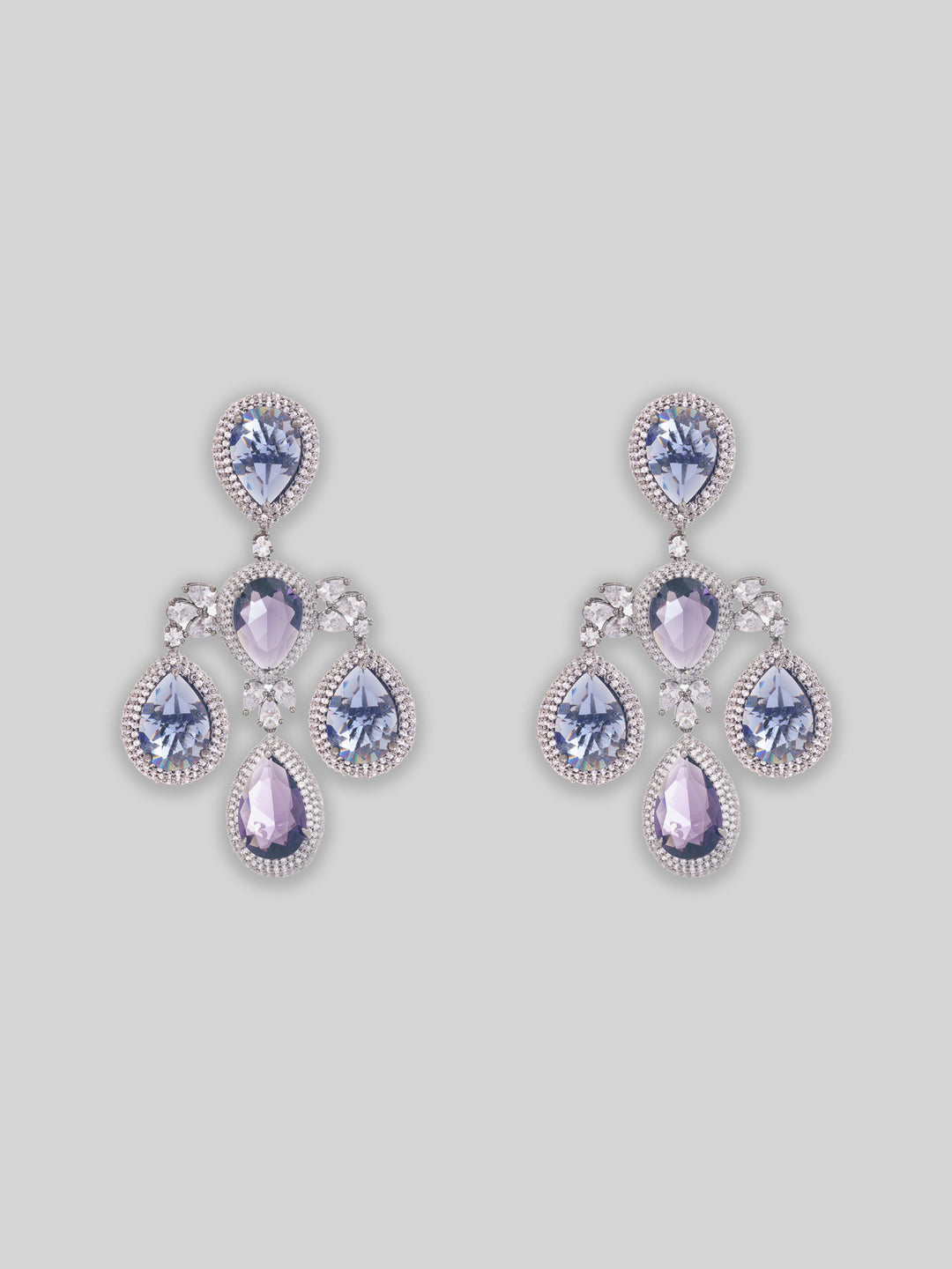 Trinaya Diamond Statement Earrings