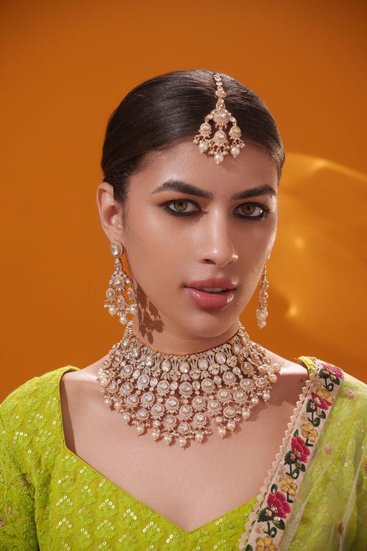 Fariyaa Kundan Bridal Set