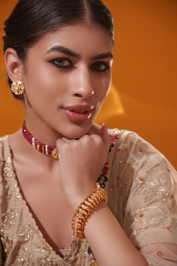 Reeva Kundan Bracelet