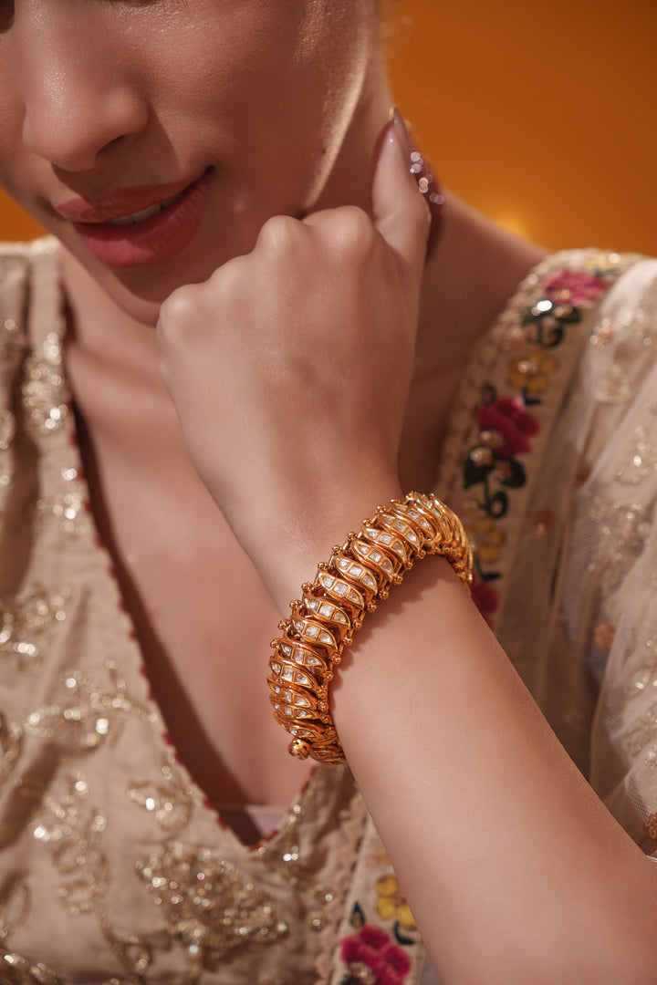 Reeva Kundan Bracelet