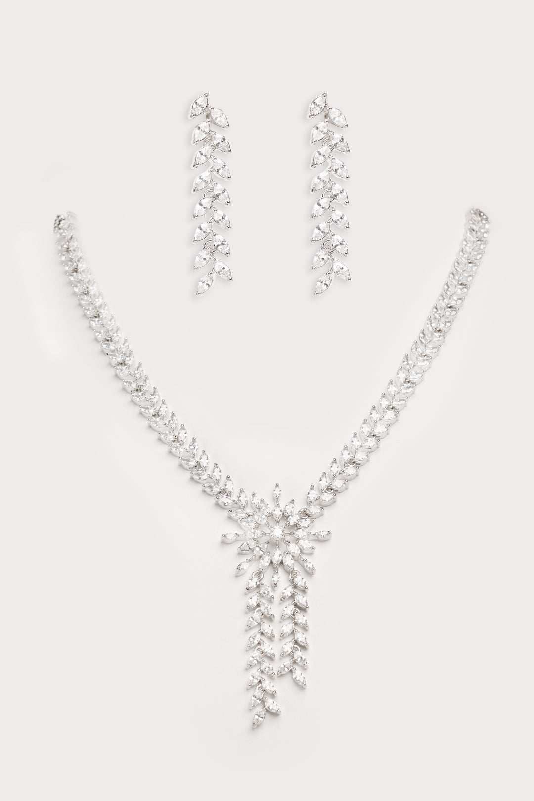 Qaira Diamond Necklace Set
