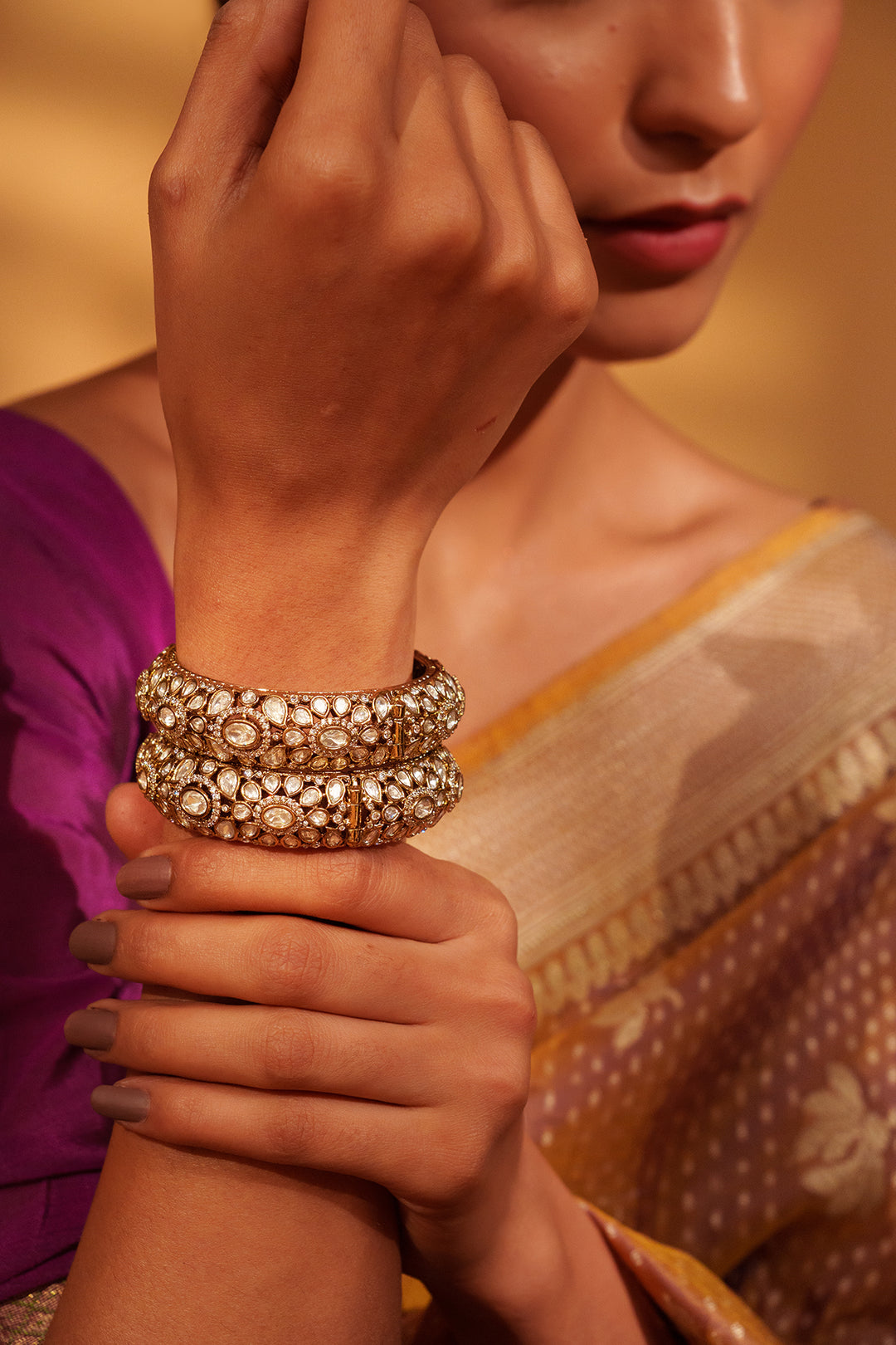 Umrao Moissanite Kadas