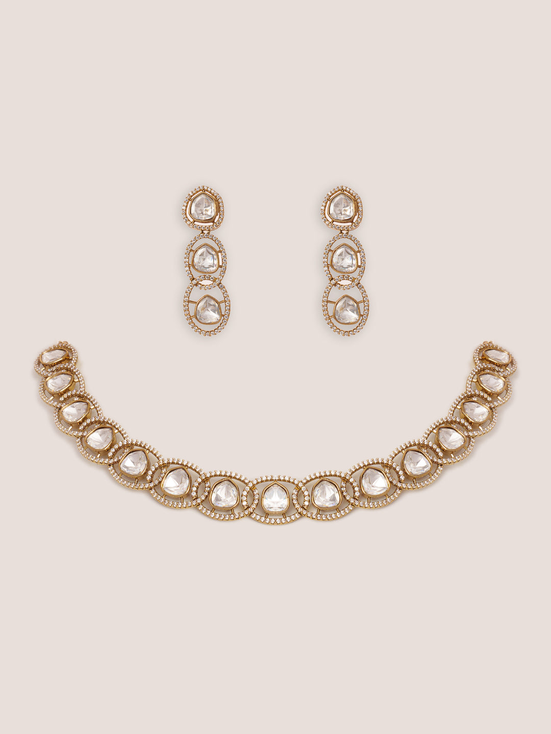 Alka Polki Necklace Set