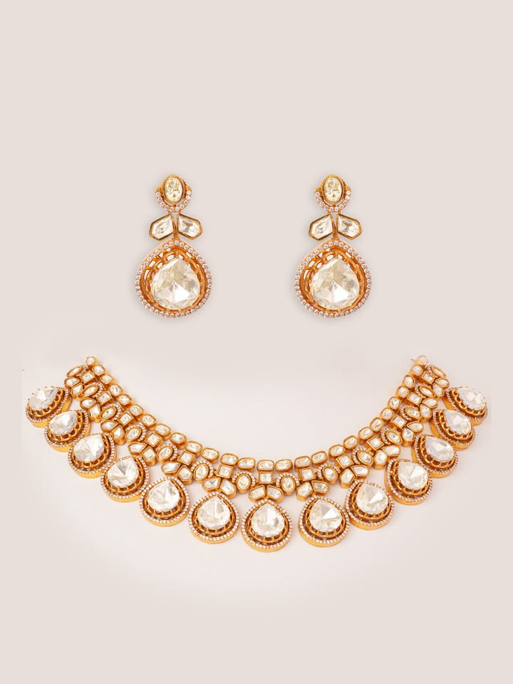 Zihar Moissanite Necklace Set