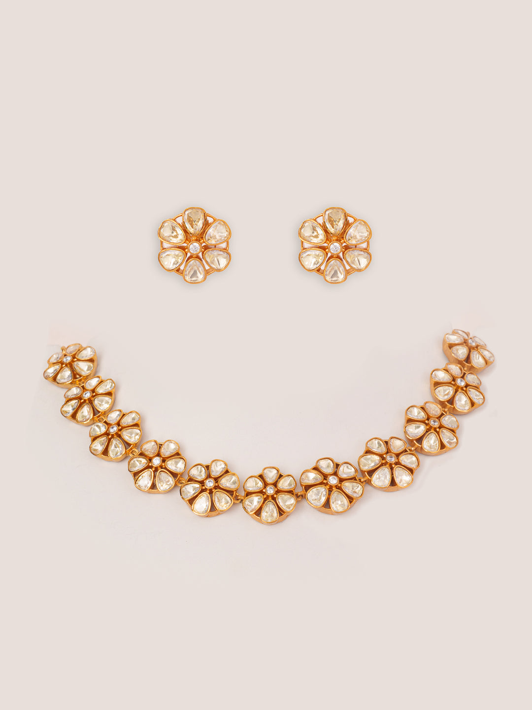 Zaha Moissanite Necklace Set