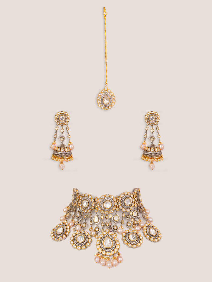 Savaani Polki Kundan Bridal Set
