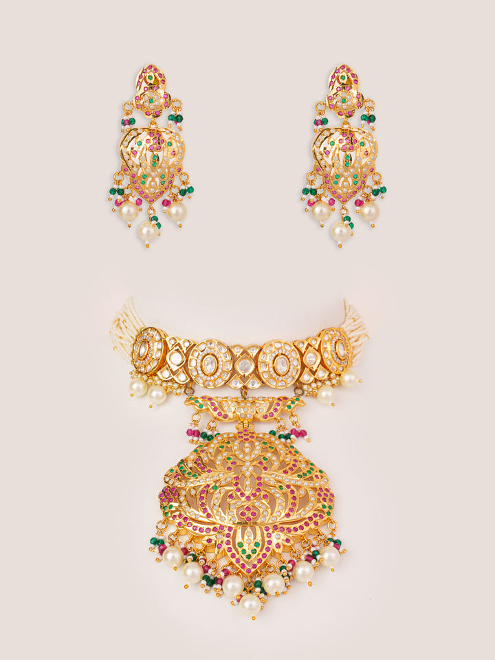 Anjuni Kundan Jadau Choker