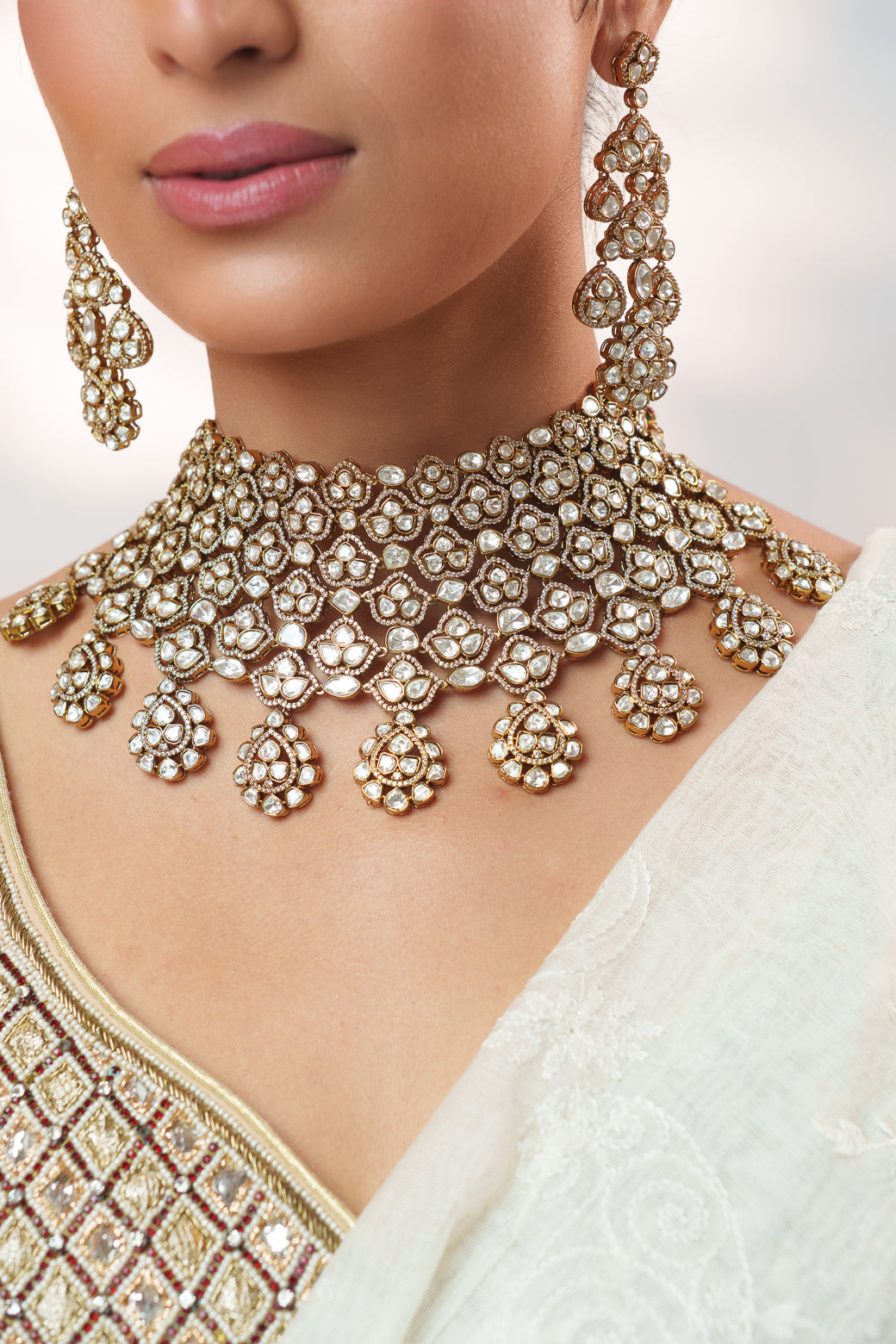 Hridaya Polki Bridal Set