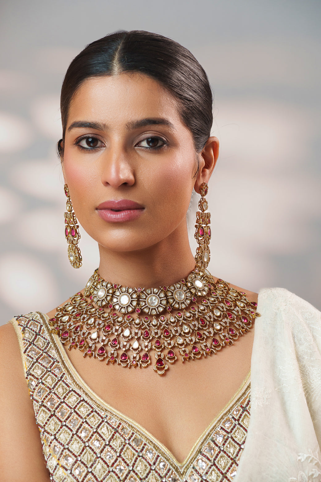 Hridika Polki Bridal Set