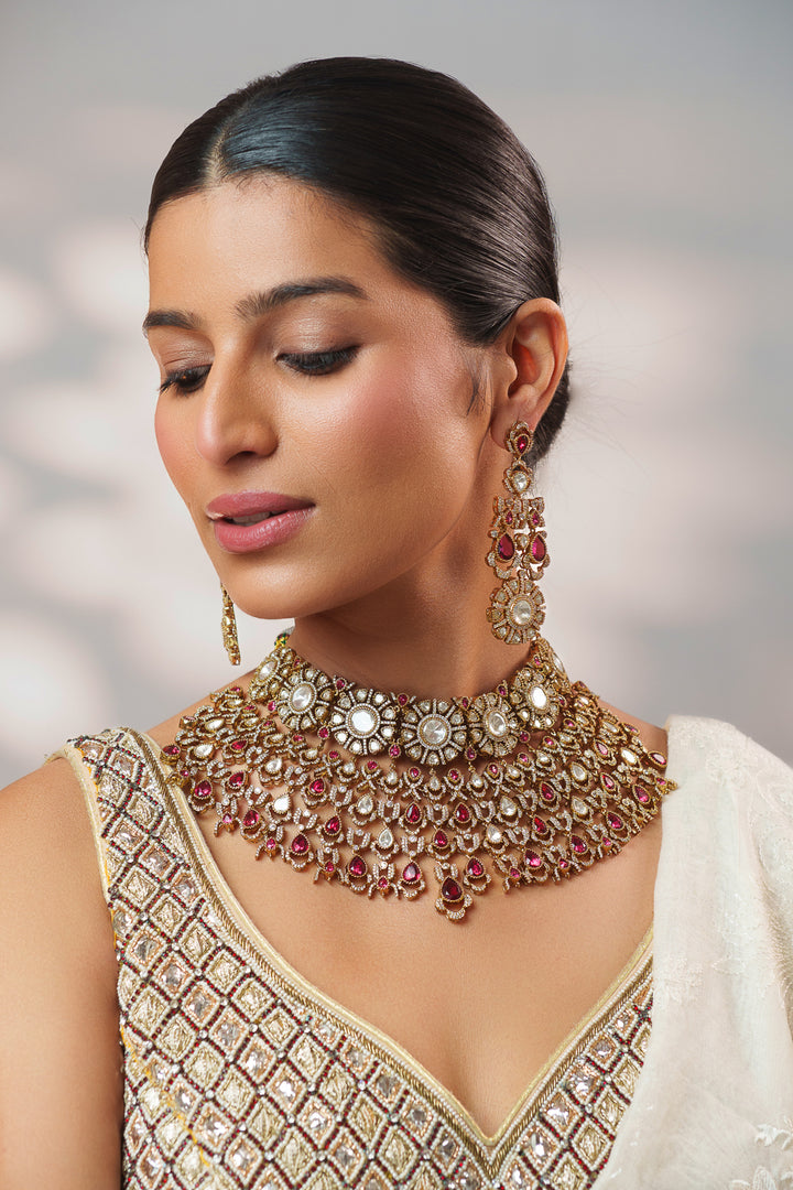 Hridika Polki Bridal Set