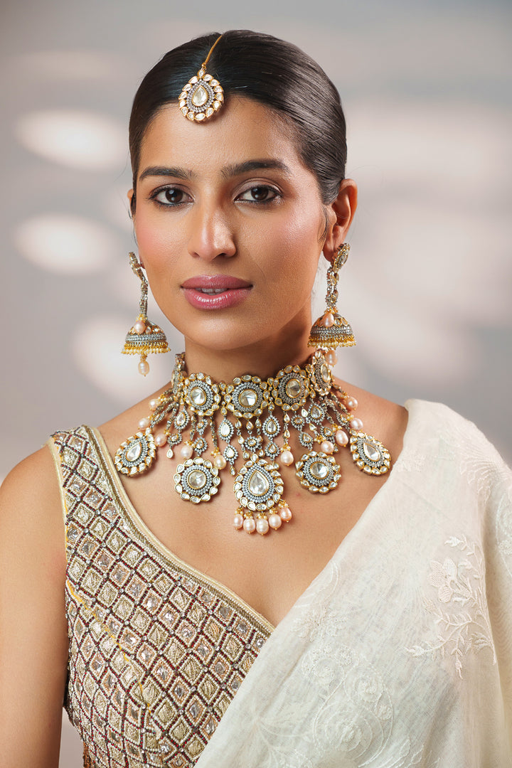 Savaani Polki Kundan Bridal Set