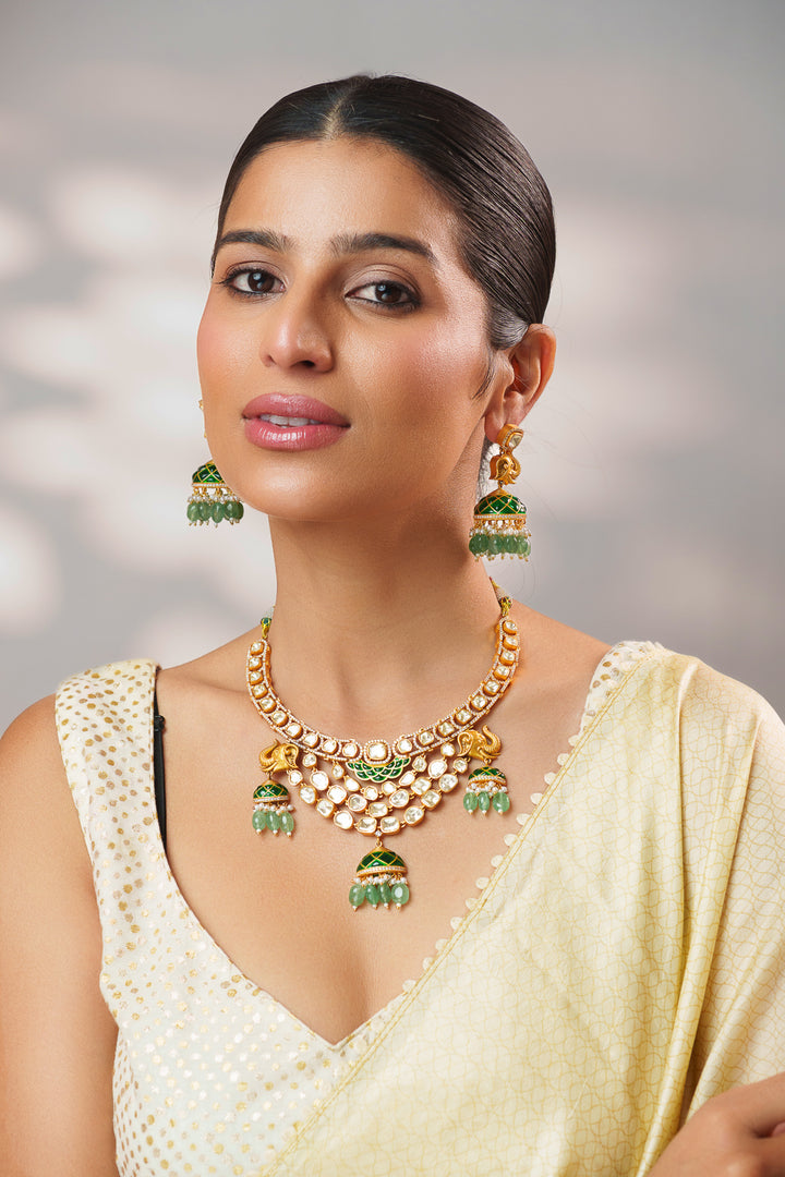Ramisha Moissanite Necklace Set