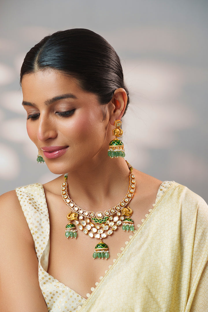 Ramisha Moissanite Necklace Set