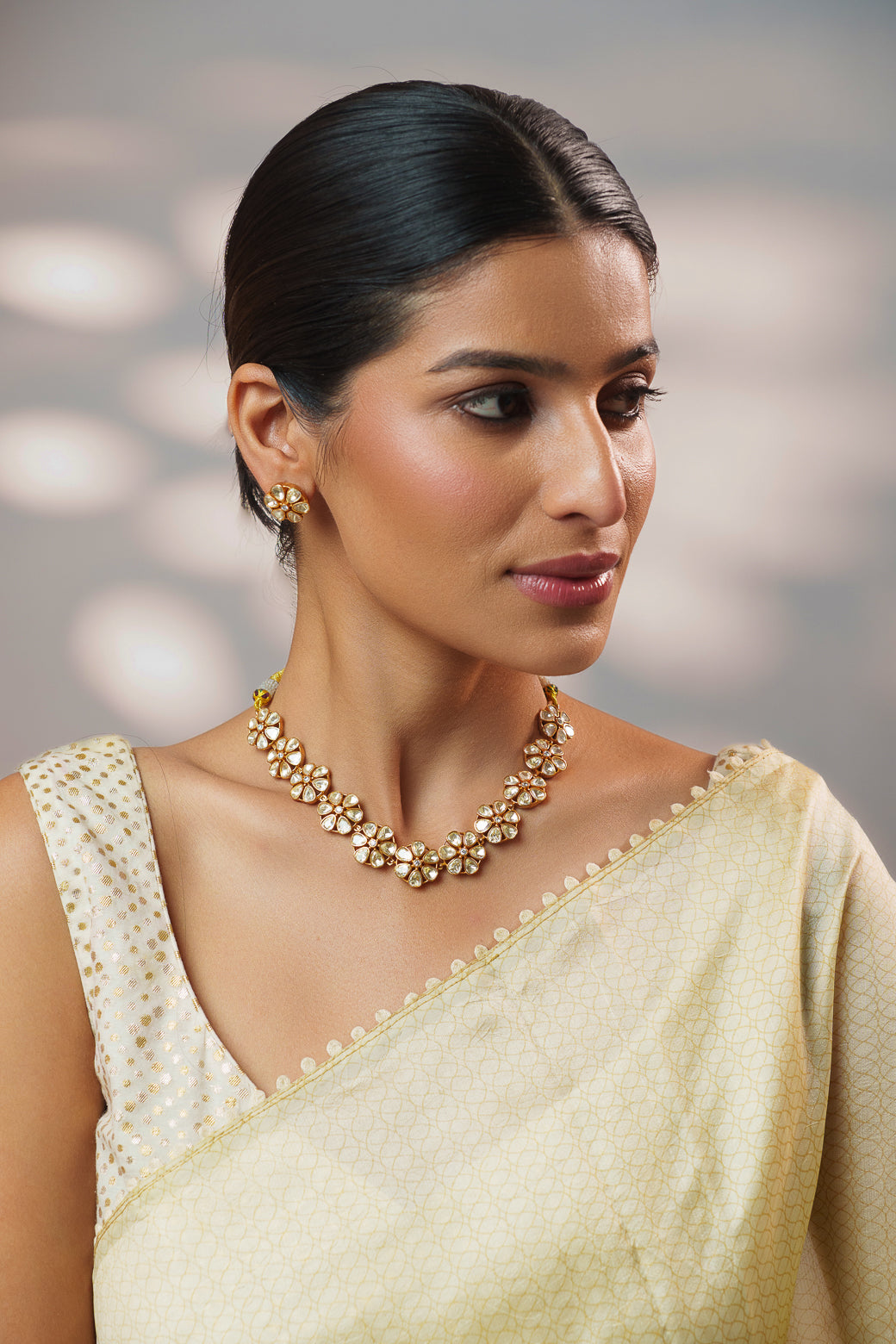 Zaha Moissanite Necklace Set