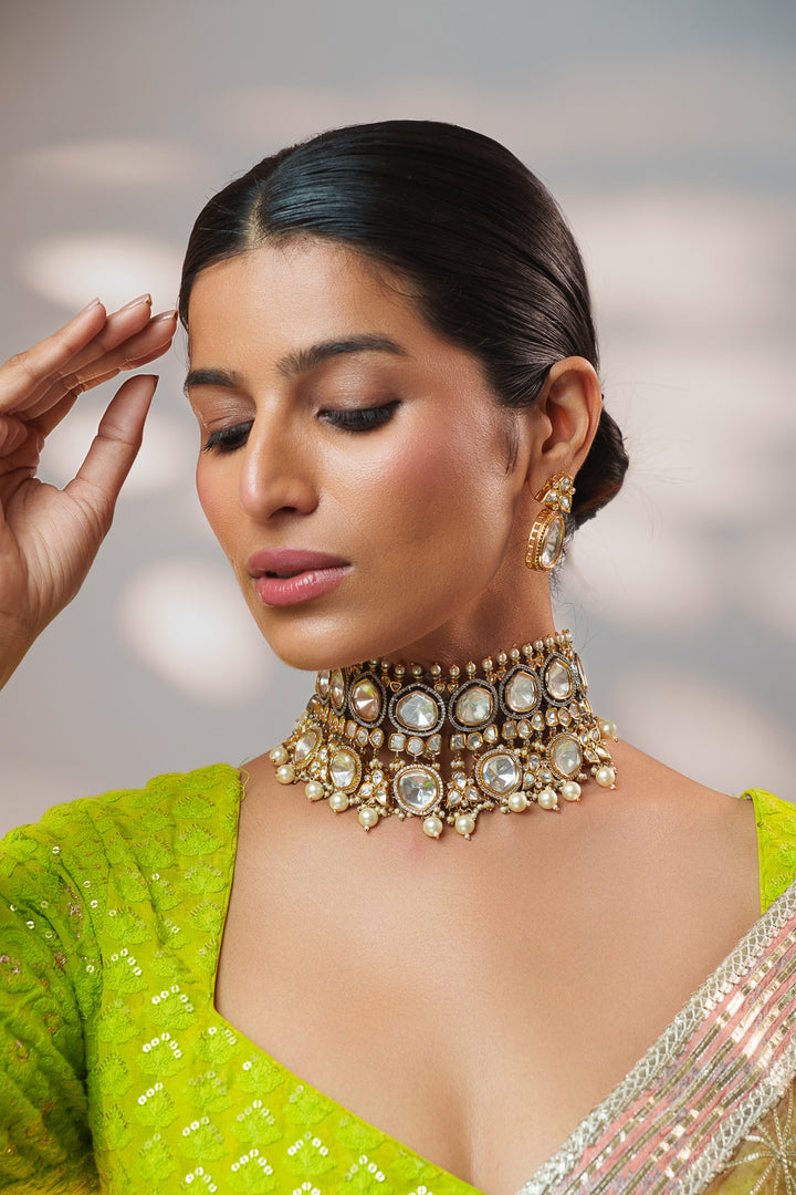 Sheya Polki Kundan Choker