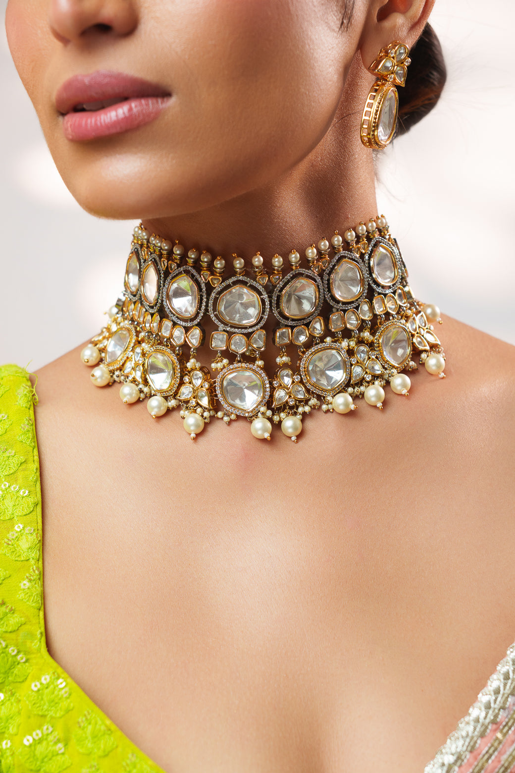 Sheya Polki Kundan Choker