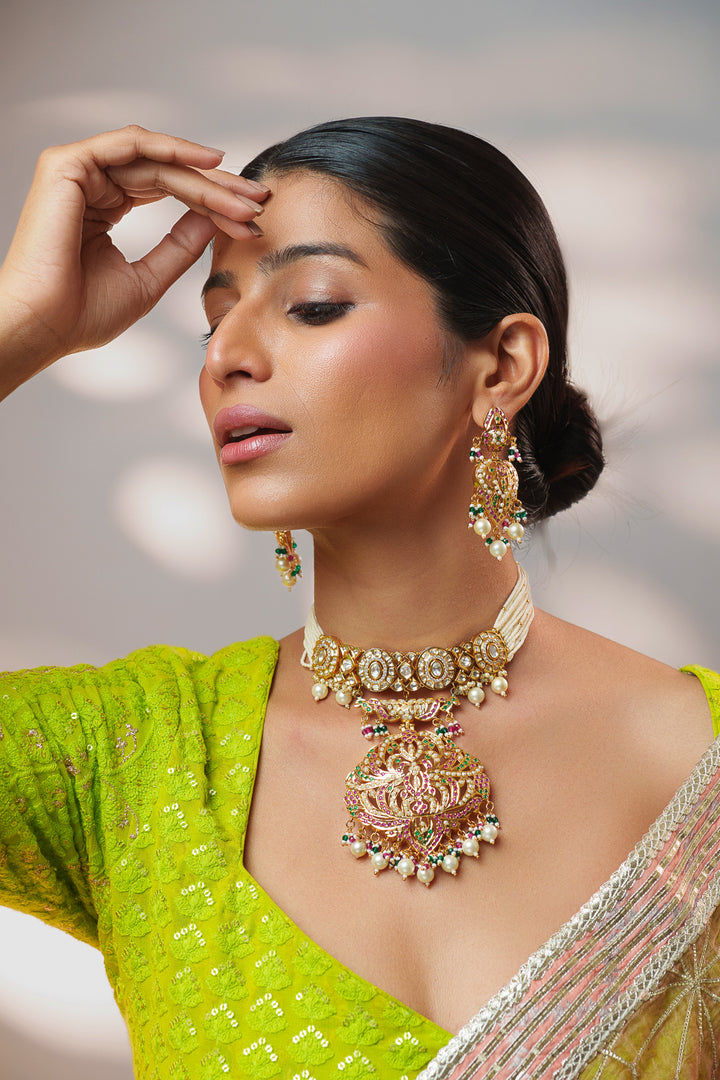 Anjuni Kundan Jadau Choker