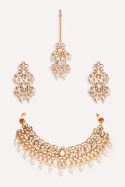 Yalina Kundan Necklace Set