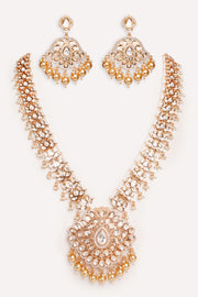 Kiyana Long Kundan Necklace Set