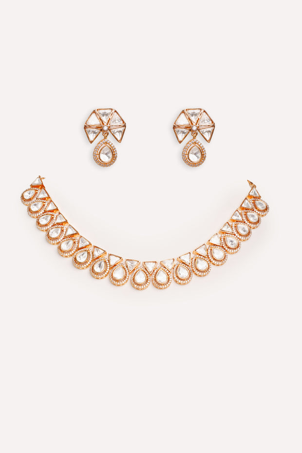 Nayra Kundan Necklace Set