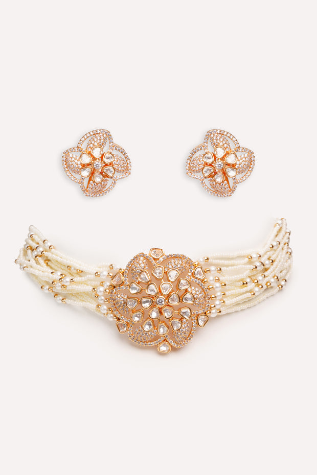 Riyana Kundan Choker Set