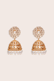 Vyomika Kundan Jhumkis