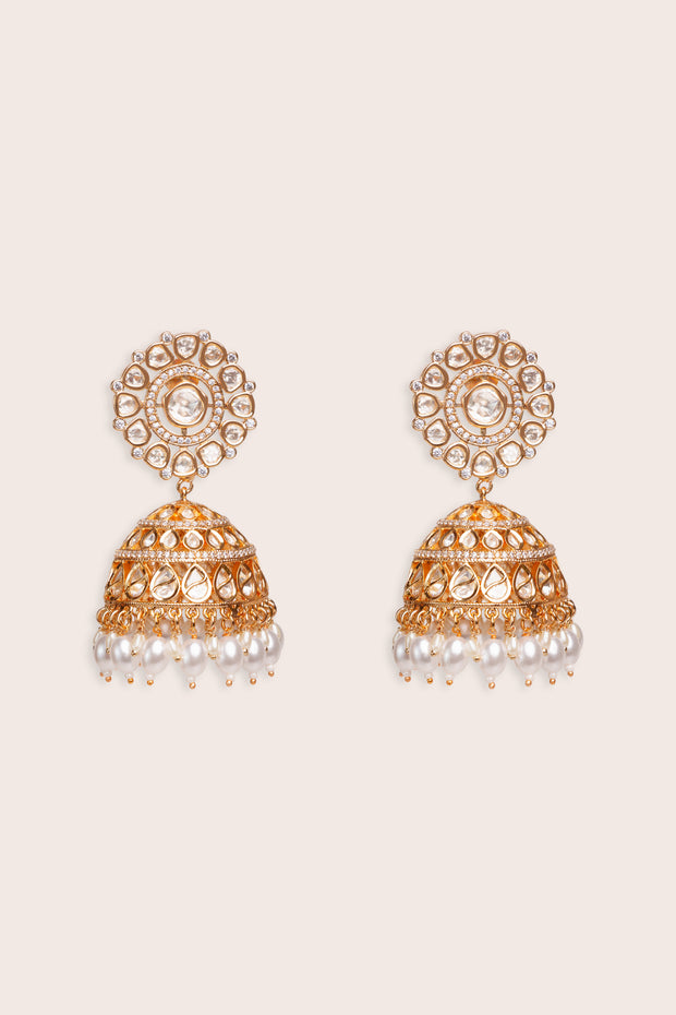 Vyomika Kundan Jhumkis