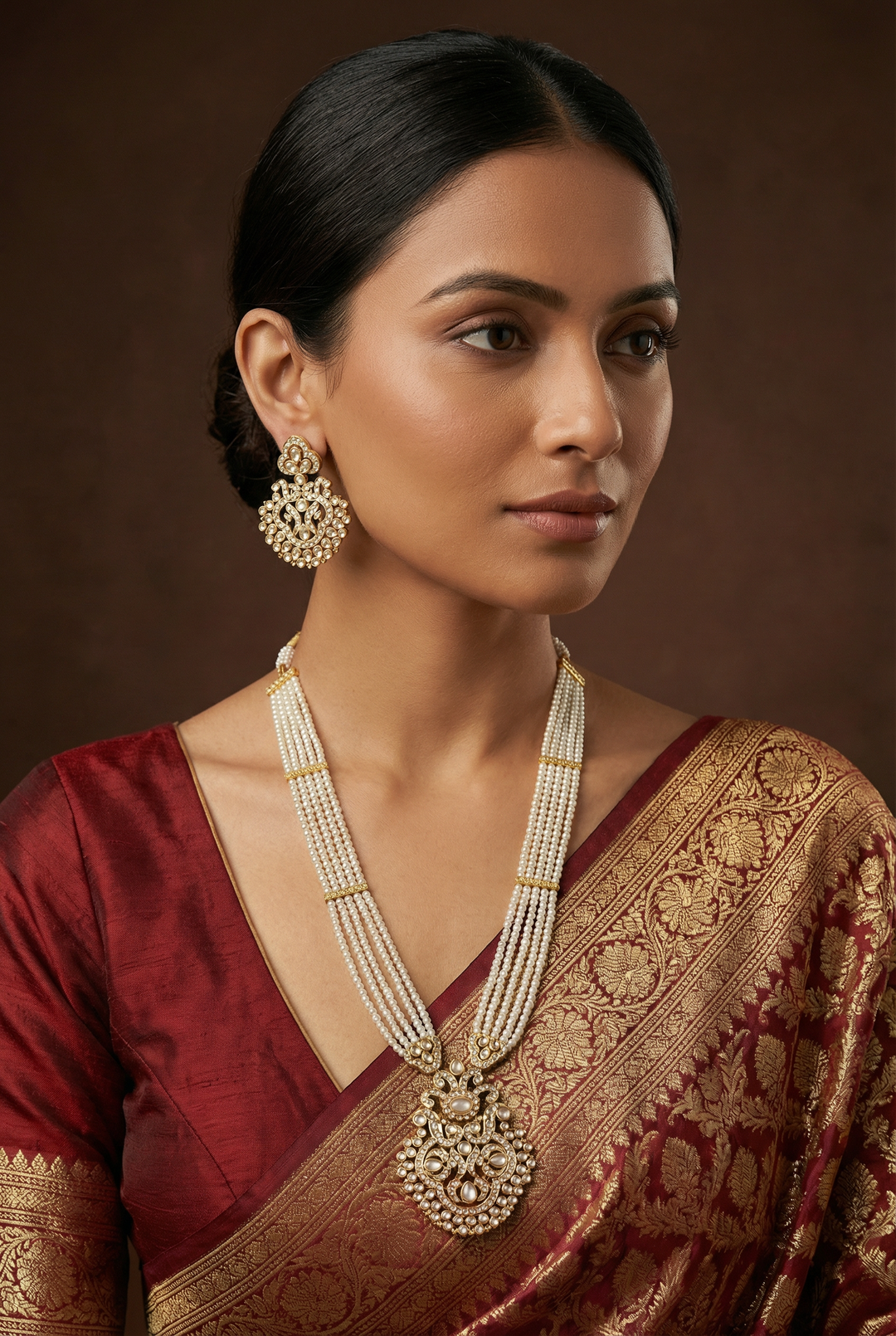 Aarunya Jadau Long Set