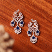 Lola Sapphire Diamond Earrings