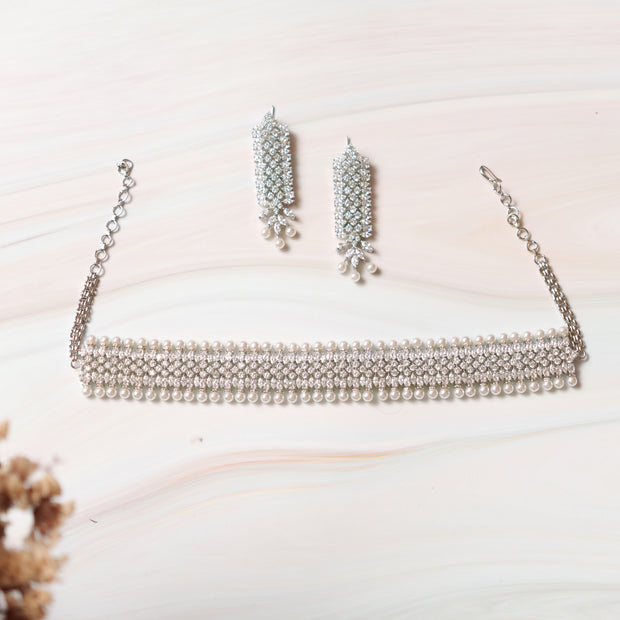 Anokhi Diamond Choker Necklace set