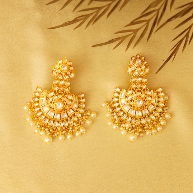 Ishaani Kundan Earrings zevarbygeeta