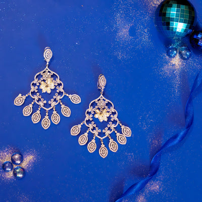 Eshanka Diamond Earrings zevarbygeeta