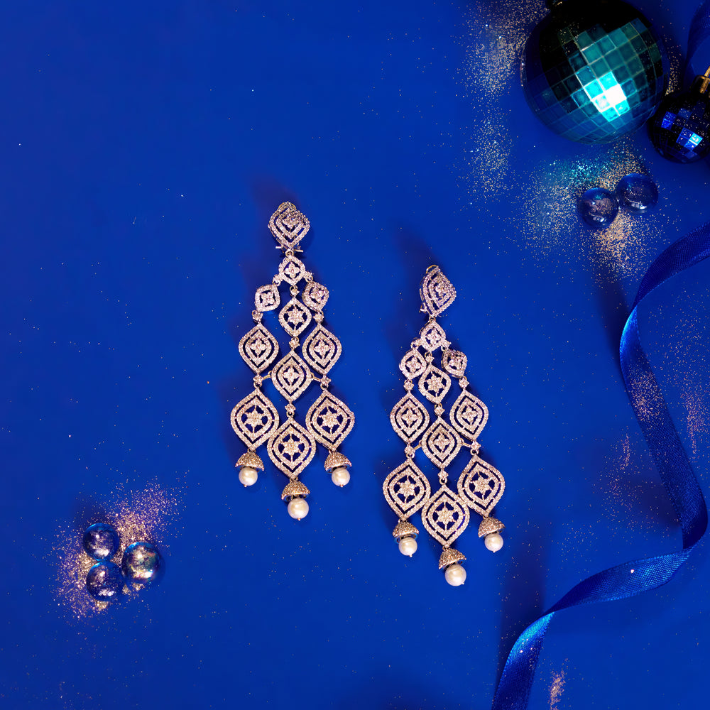 Elia Diamond Earrings zevarbygeeta