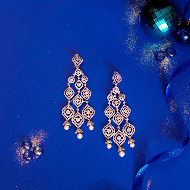 Elia Diamond Earrings zevarbygeeta