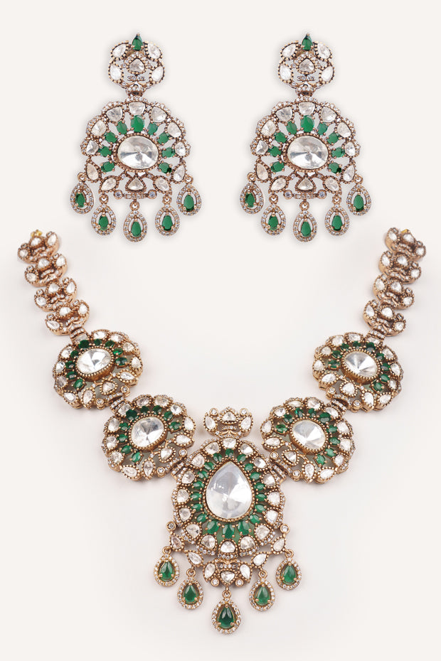 Suhaniya Polki Long Set
