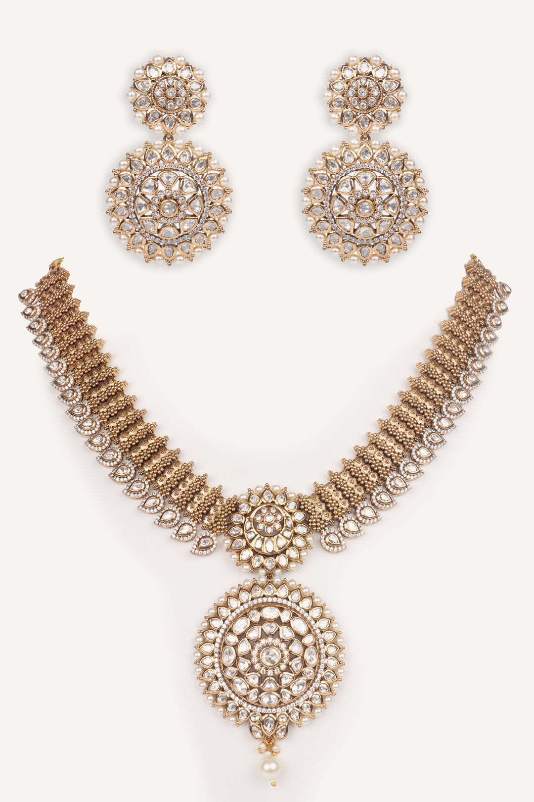 Ruhiyaa Polki Long Set