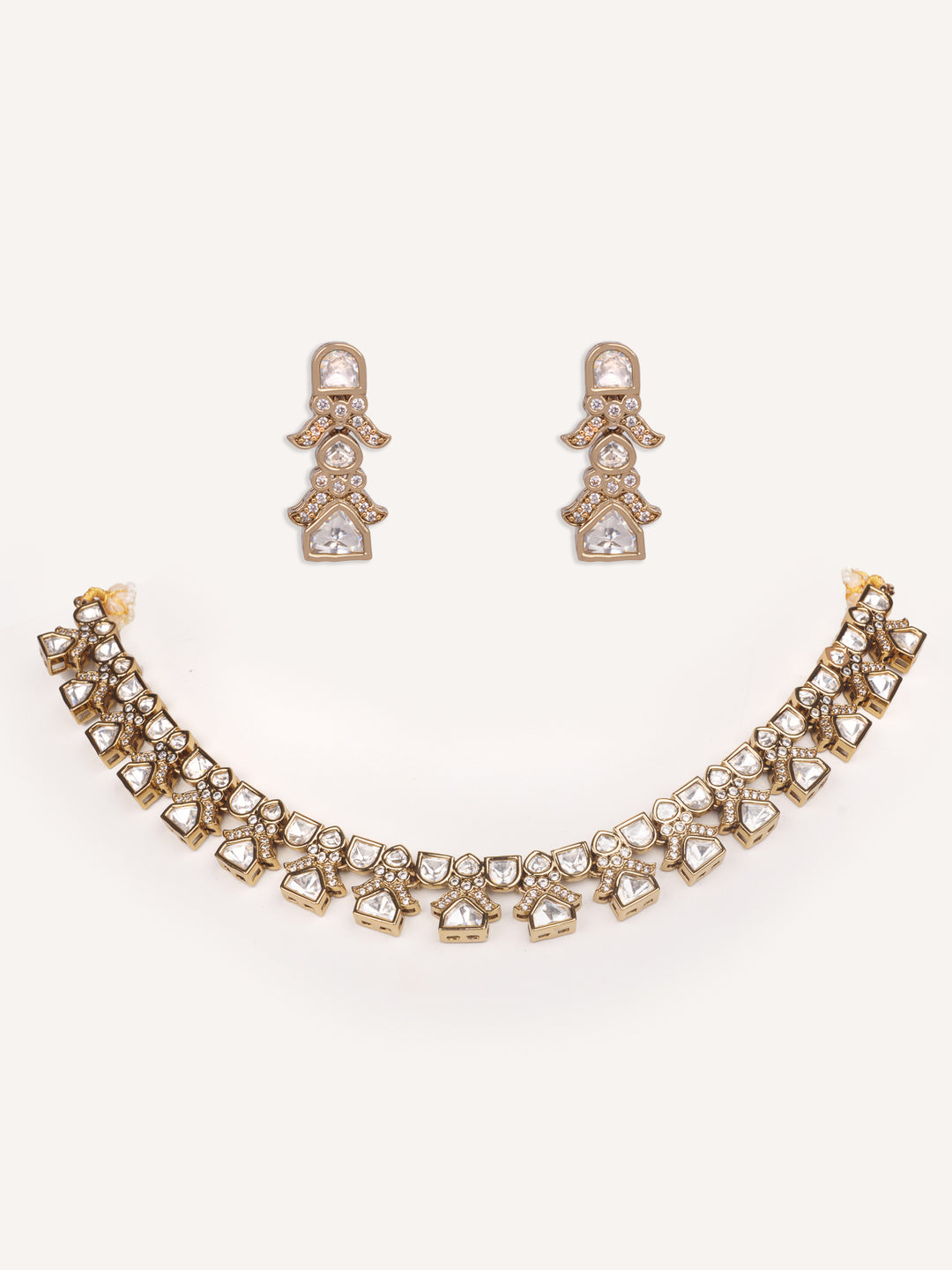 Shiyana Polki Necklace Set