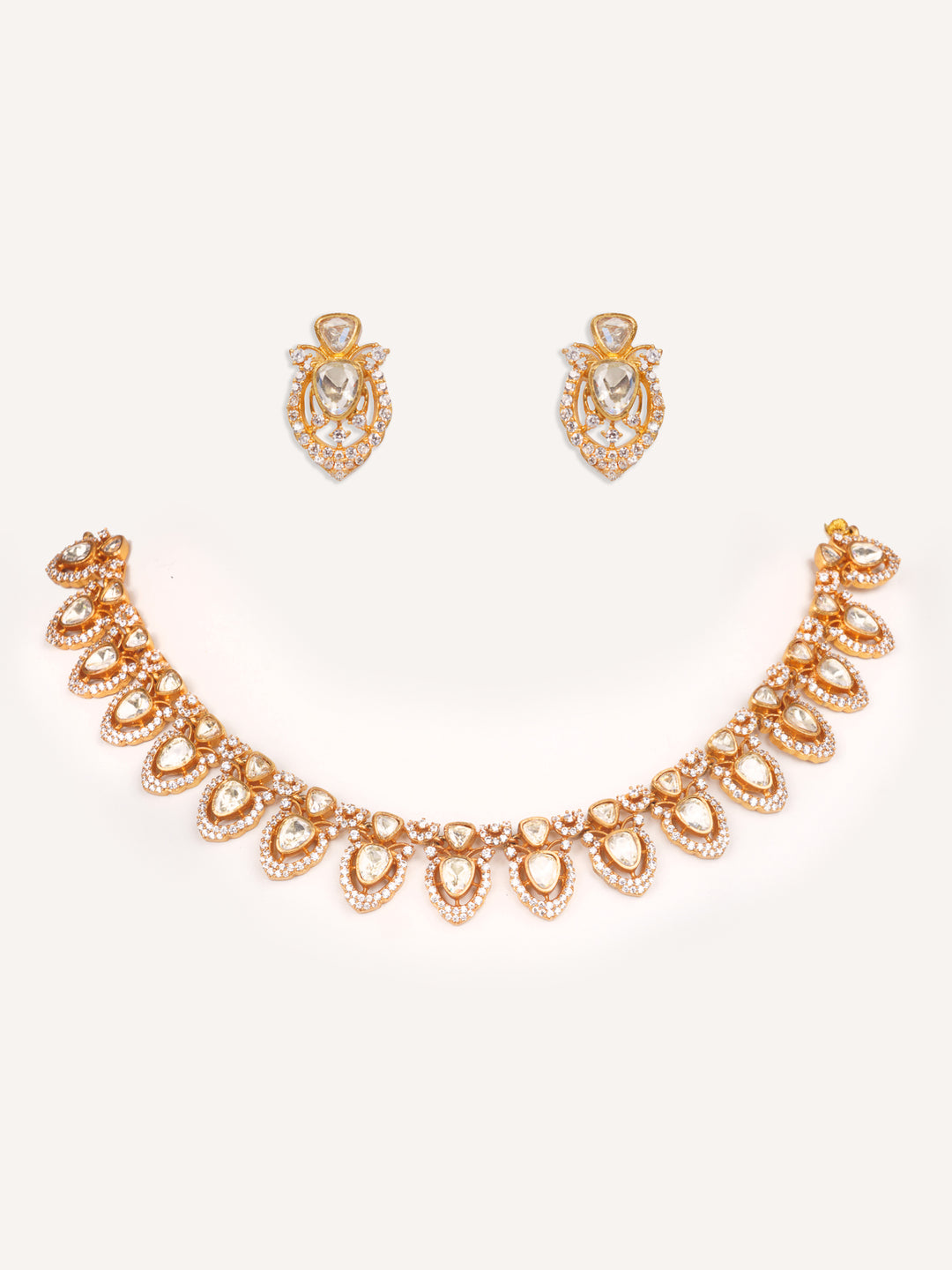 Navisha Moissanite Necklace Set