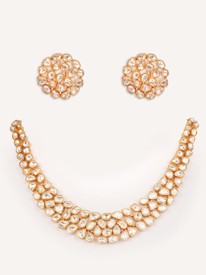 Liyanaaz Moissanite Necklace Set