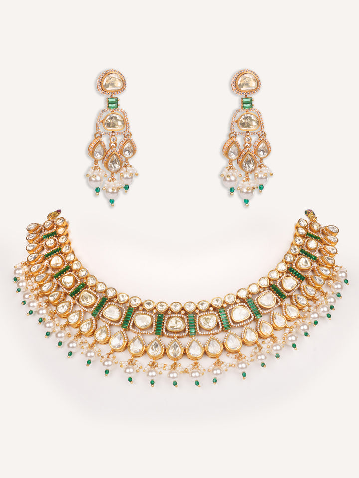 Aarshna Moissanite Necklace Set
