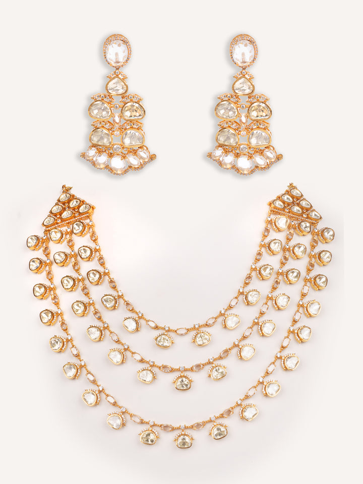 Viyona Moissanite Long Set