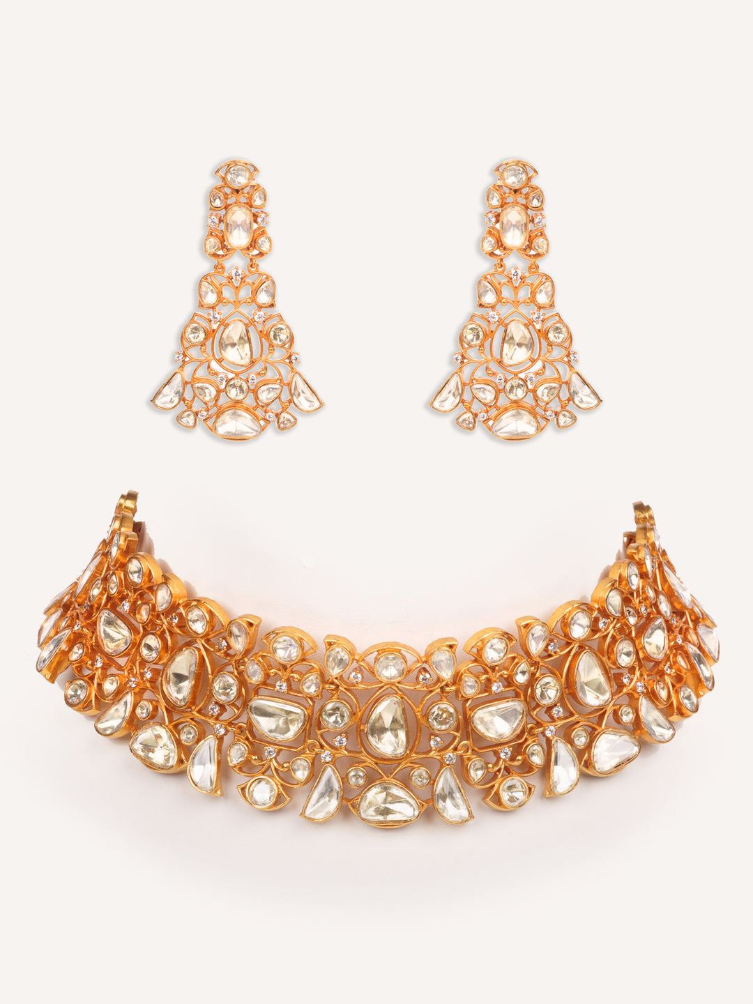 Vamshi Moissanite Necklace Set