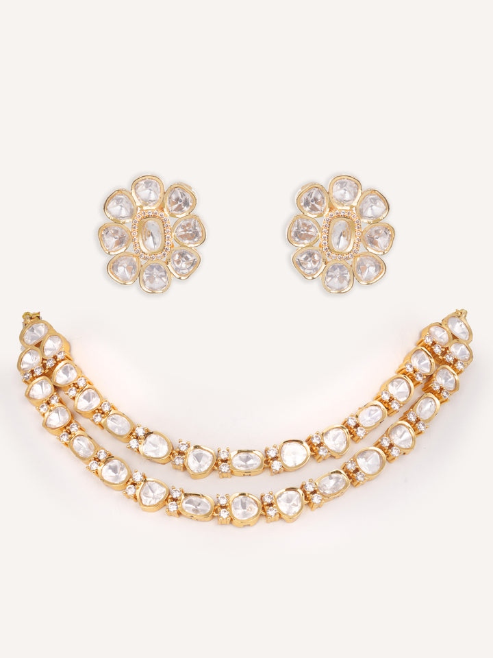 Maayra Kundan Necklace Set