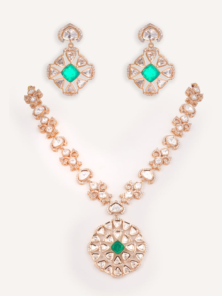 Nayira Kundan Necklace Set