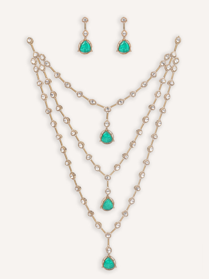 Trivisha Polki Long Set