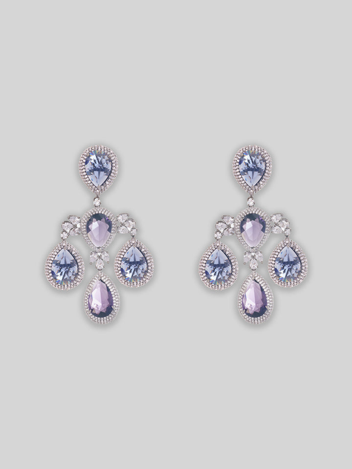Trinaya Diamond Statement Earrings