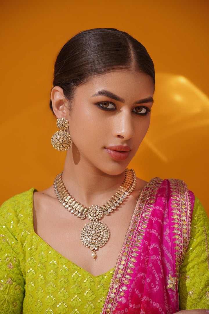 Ruhiyaa Polki Long Set