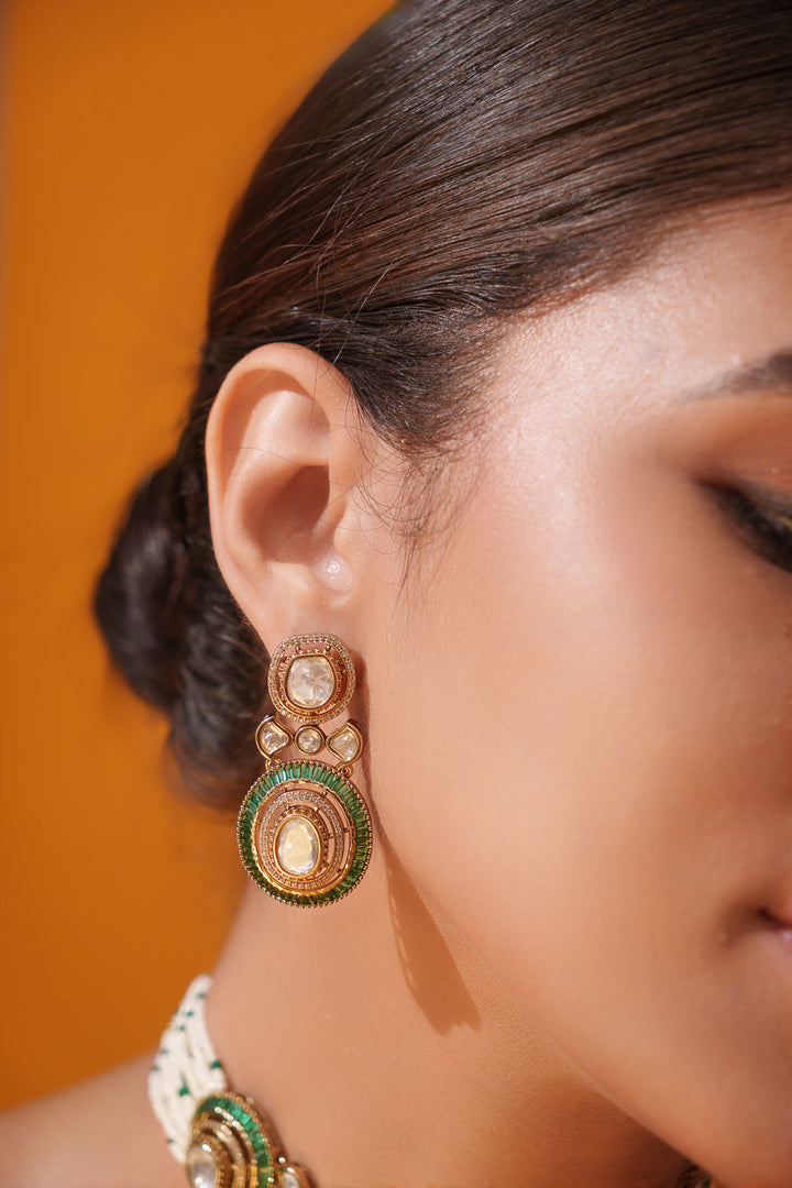 Tarisha Green Polki Choker